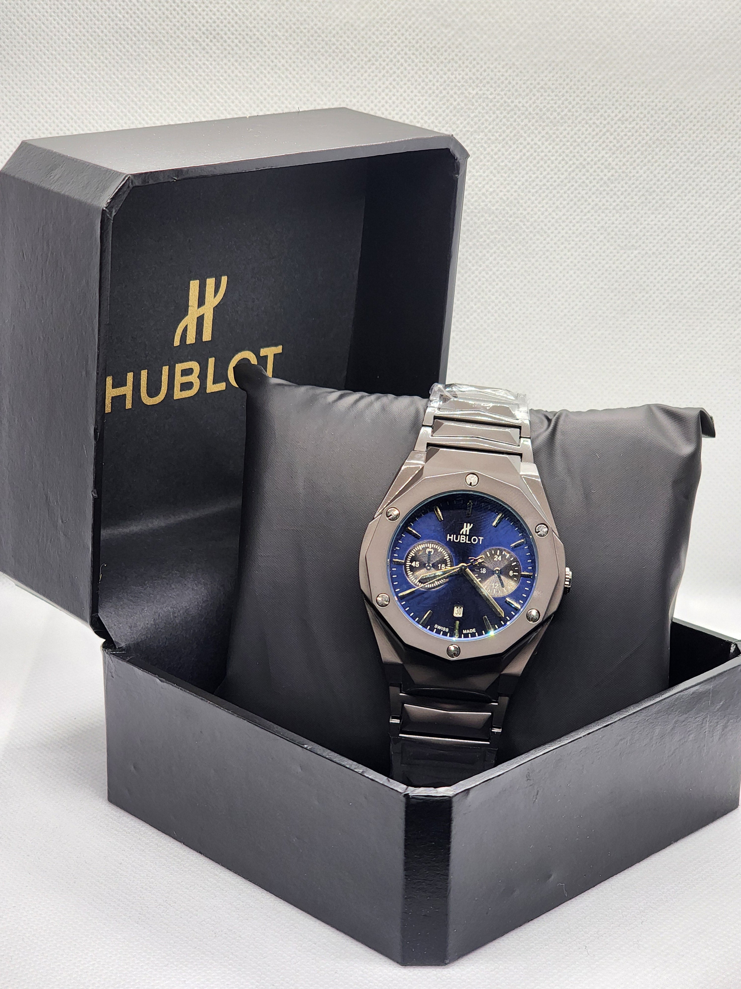 Hublot Watch Stainless Steel (Premium Quality)