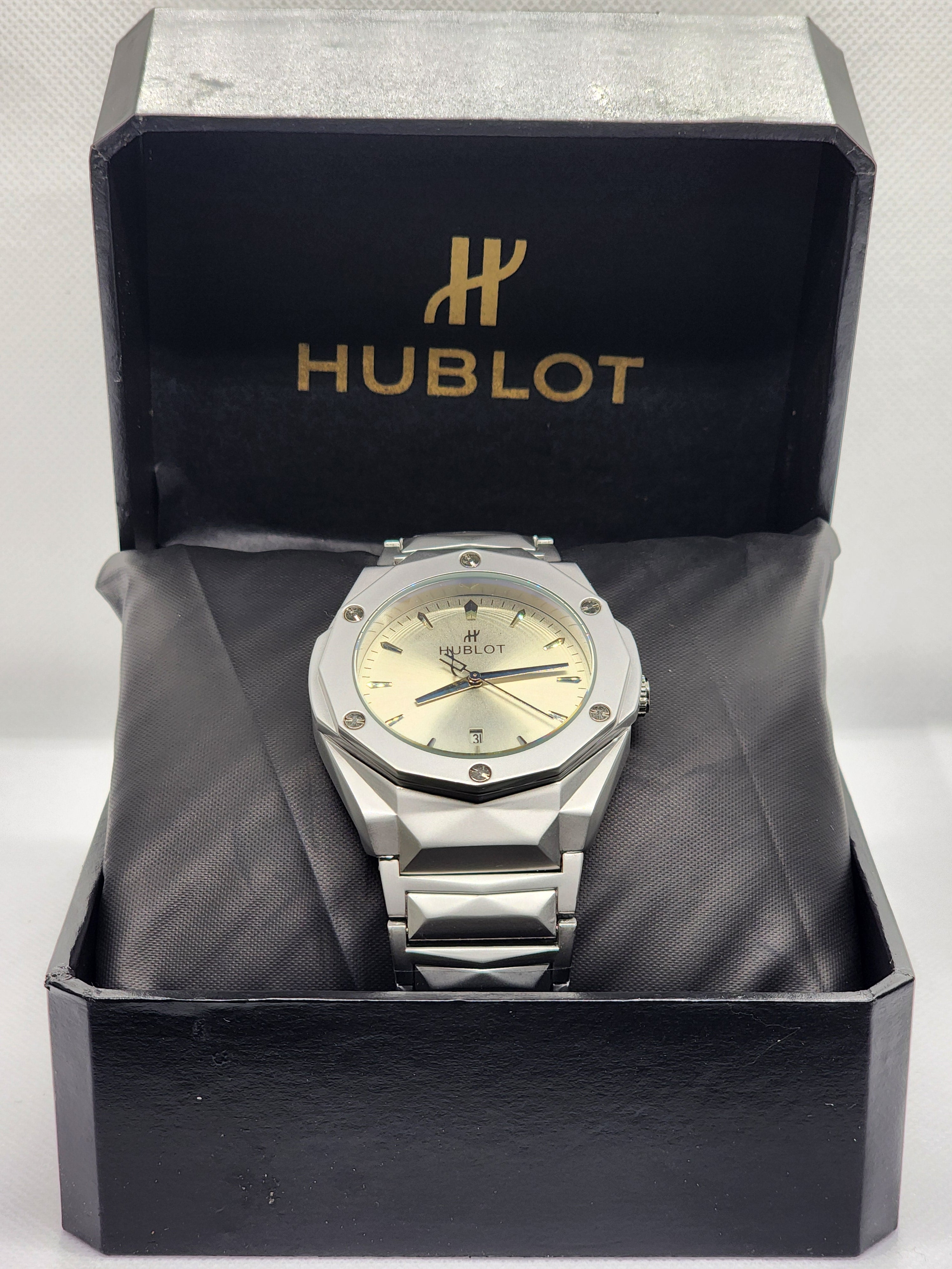 Hublot Watch Stainless Steel (Premium Quality)