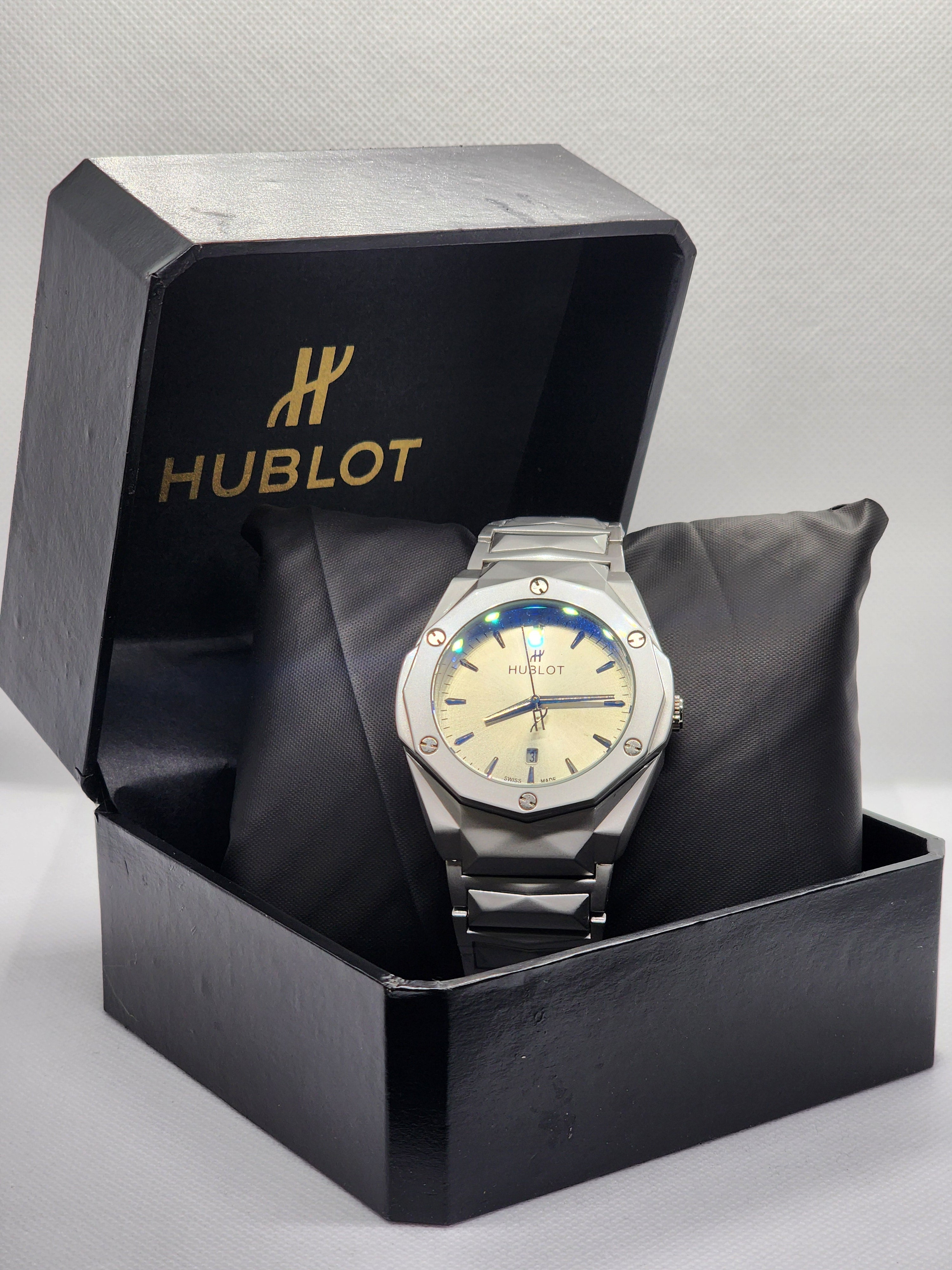 Hublot Watch Stainless Steel (Premium Quality)