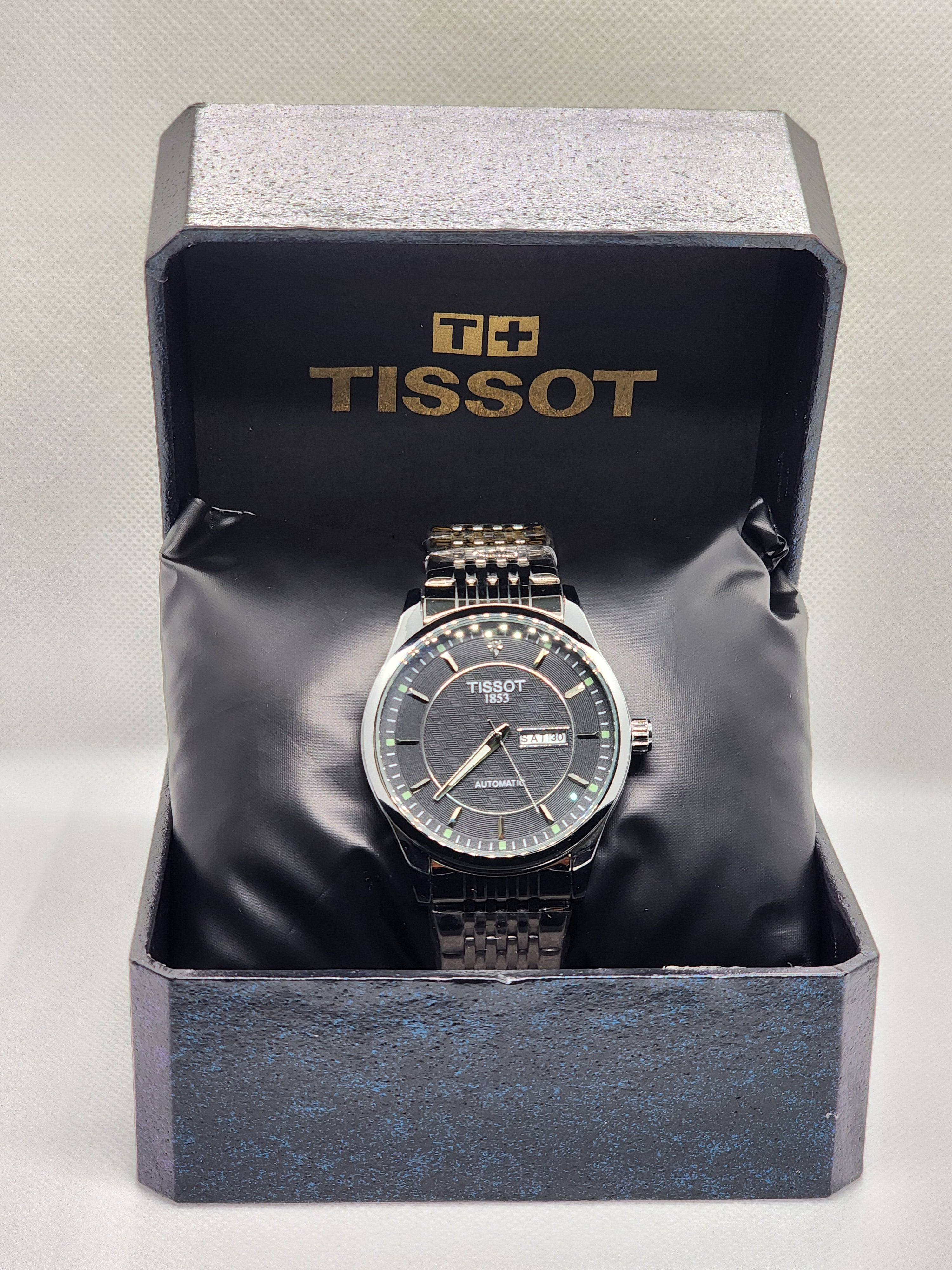 Tissot Mens Le Locle Stainless Steel Dress Watch