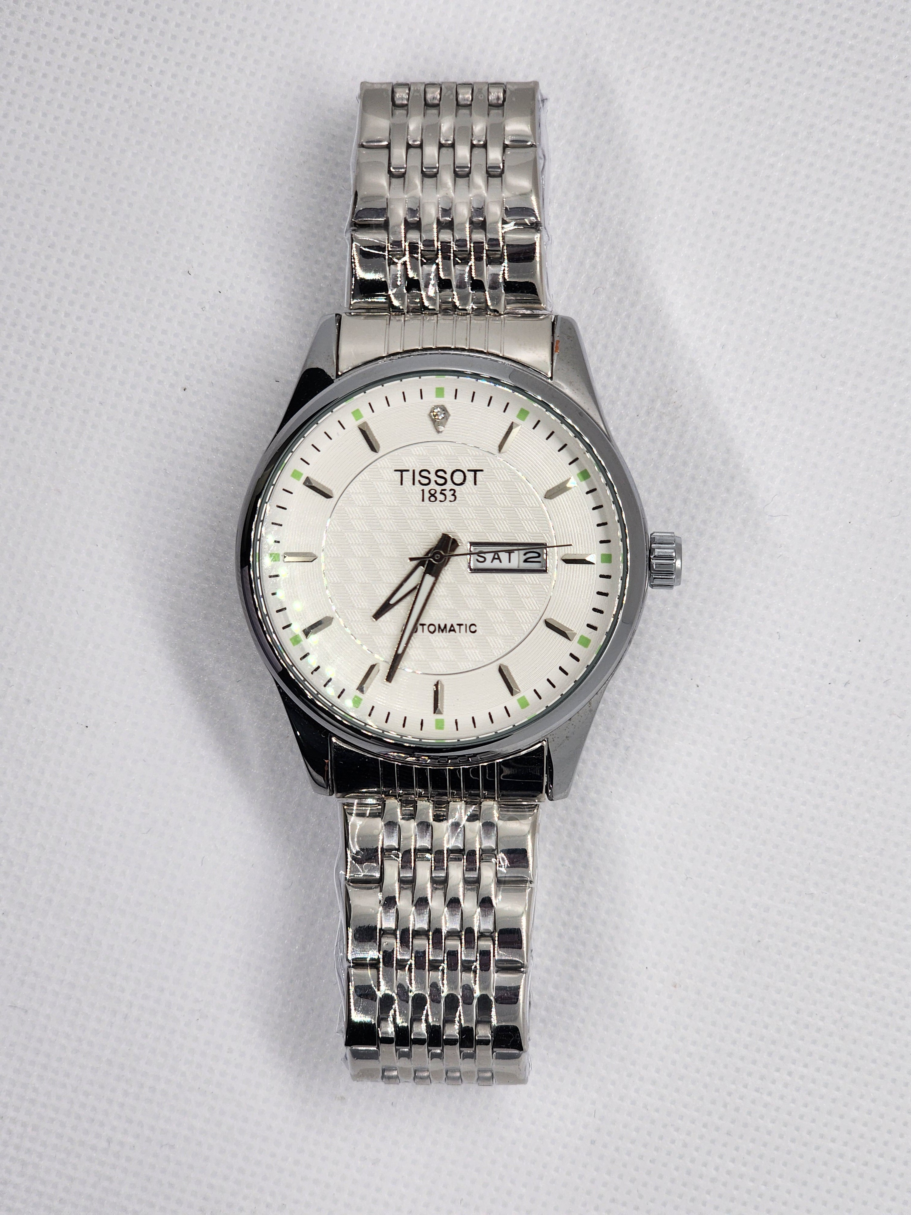 Tissot Mens Le Locle Stainless Steel Dress Watch